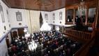 El presidente de Asuntos Religiosos Erbaş dirige la oración del alba en la Mezquita Haci Bayram