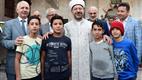 El presidente de Asuntos Religiosos Erbaş dirige la oración del alba en la Mezquita Haci Bayram