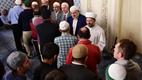 El presidente de Asuntos Religiosos Erbaş dirige la oración del alba en la Mezquita Haci Bayram