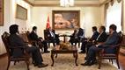 Diyanet İşleri Başkanvekili Keleş, Ürdün Uluslararası İtidal Platformu Genel Sekreteri Faûrî’yi kabul etti…