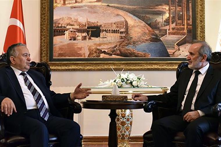 Diyanet İşleri Başkanvekili Keleş, Ürdün Uluslararası İtidal Platformu Genel Sekreteri Faûrî’yi kabul etti…