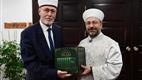 Diyanet İşleri Başkanı Erbaş, Batı Trakya Danışma Kurulu yönetimini kabul etti…