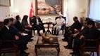 Diyanet İşleri Başkanı Erbaş, İran Ankara Büyükelçisi Taherian Fard’ı kabul etti