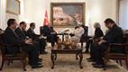Diyanet İşleri Başkanı Erbaş, Almanya’nın Ankara Büyükelçisi Erdmann’ı  kabul etti