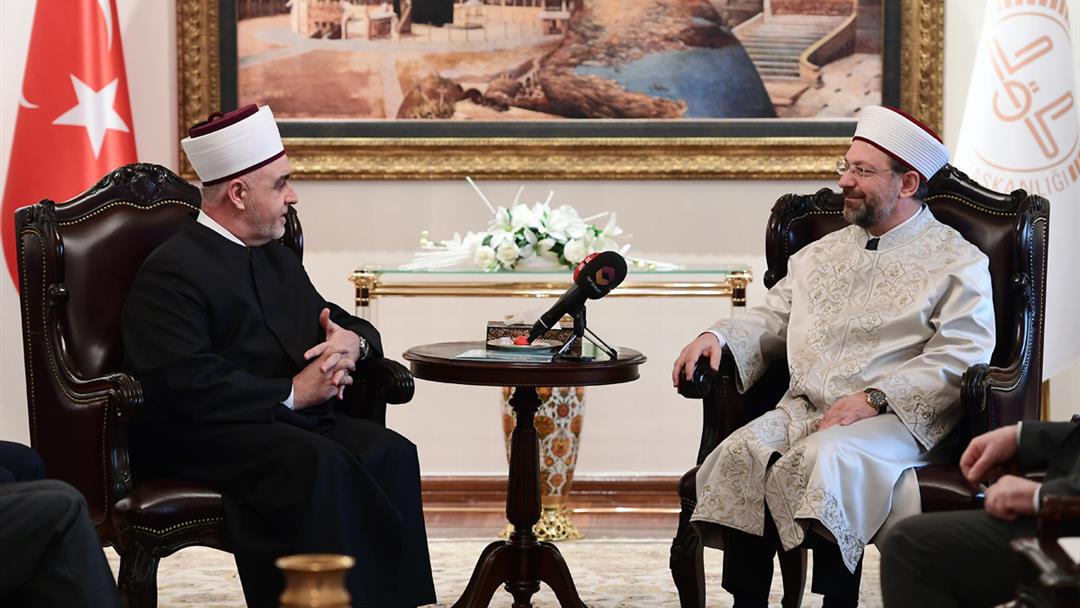Bosna Hersek İslam Birliğinden Diyanet’e ziyaret…