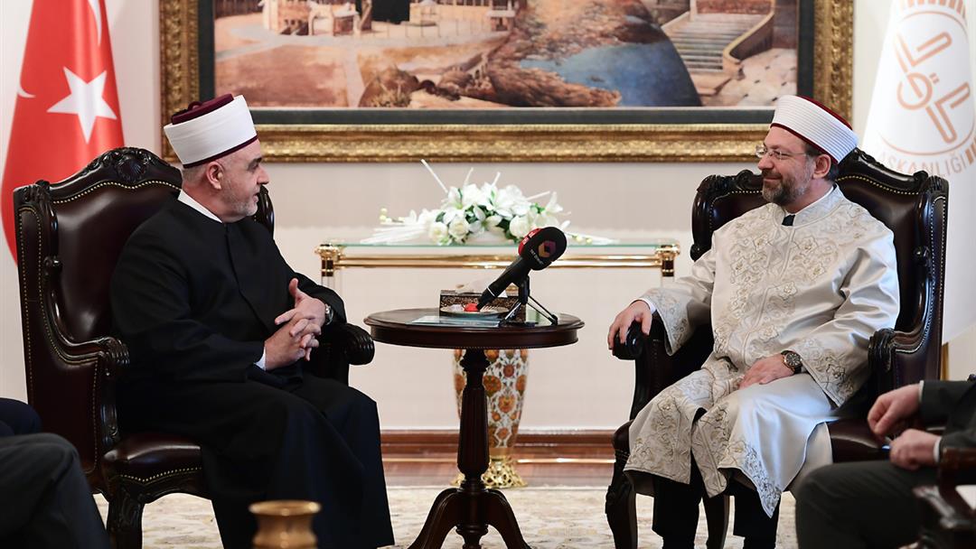 Bosna Hersek İslam Birliğinden Diyanet’e ziyaret…