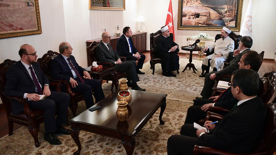 Bosna Hersek İslam Birliğinden Diyanet’e ziyaret…