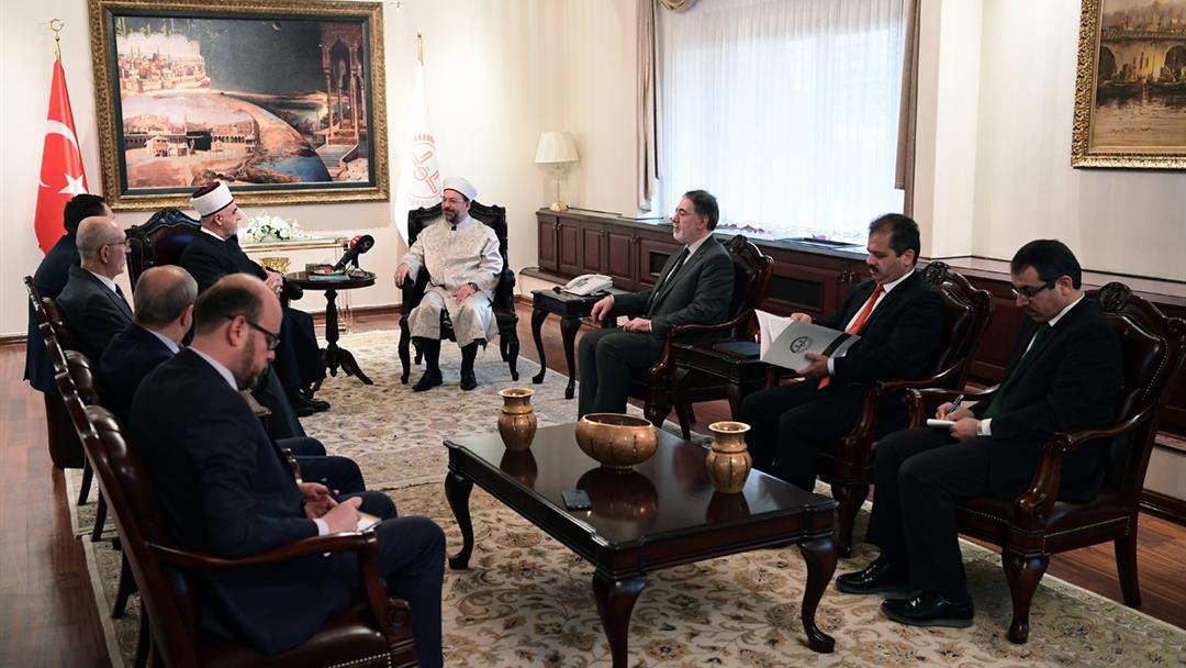 Bosna Hersek İslam Birliğinden Diyanet’e ziyaret…