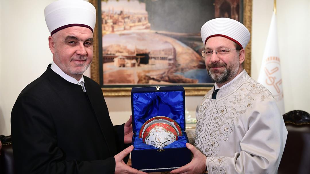 Bosna Hersek İslam Birliğinden Diyanet’e ziyaret…