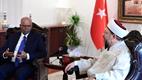 Diyanet İşleri Başkanı Erbaş, Singapur Ankara Büyükelçisi Selverajah’ı kabul etti