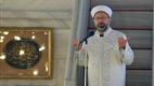 Diyanet İşleri Başkanı Erbaş Fatih Camii'nde hutbe irad etti