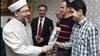 Diyanet İşleri Başkanı Erbaş, engelli kursiyerleri ziyaret etti