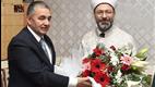 Diyanet İşleri Başkanı Erbaş, engelli kursiyerleri ziyaret etti