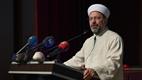 Diyanet İşleri Başkanı Erbaş, üniversite öğrencilerine konferans verdi