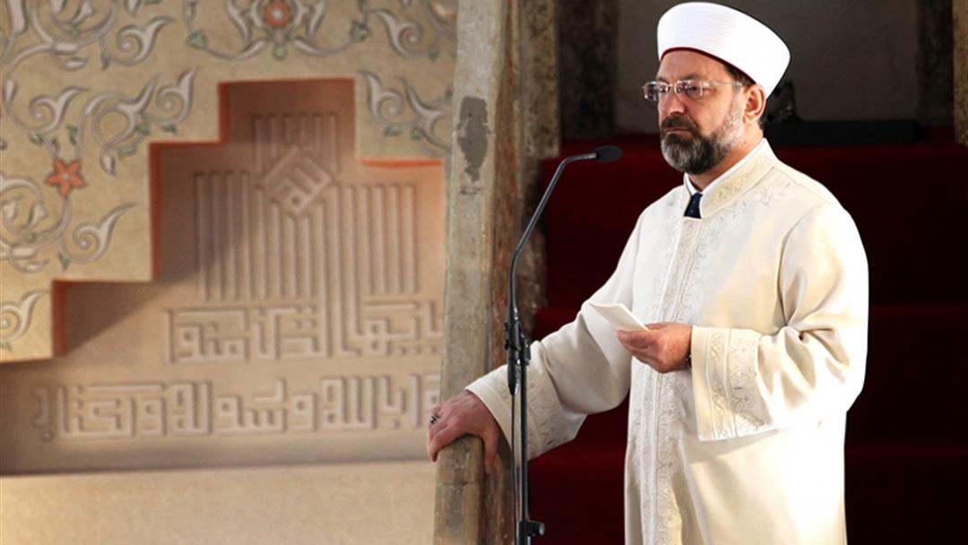 Diyanet İşleri Başkanı Erbaş, Bosna Hersek’te hutbe irad etti