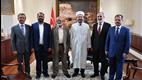 Diyanet İşleri Başkanı Erbaş, Hindistan Objektif Araştırmalar Enstitüsü Başkanı’nı kabul etti