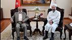 Diyanet İşleri Başkanı Erbaş, Hindistan Objektif Araştırmalar Enstitüsü Başkanı’nı kabul etti