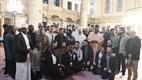 Afrikalı Müslüman dini liderler, sabah namazını Eyüp Sultan Camii'nde kıldı