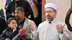 Diyanet İşleri Başkanı Erbaş’tan Zeynep Esin’in ailesine taziye ziyareti