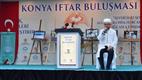 Diyanet İşleri Başkanı Erbaş, Konyalılarla iftar sofrasında buluştu
