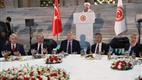 Diyanet İşleri Başkanı Erbaş, TBMM Başkanı  Şentop'un verdiği iftara katıldı 