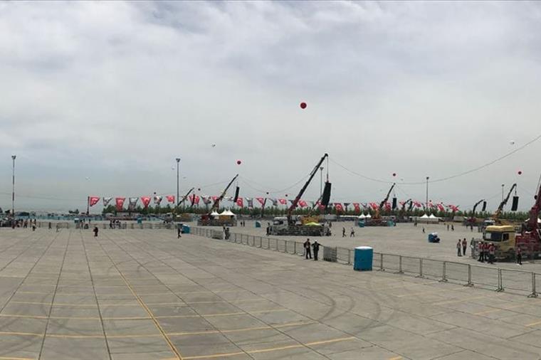 Yenikapı'da 313 bin kişiyle Enderun usulüyle teravih kılınacak