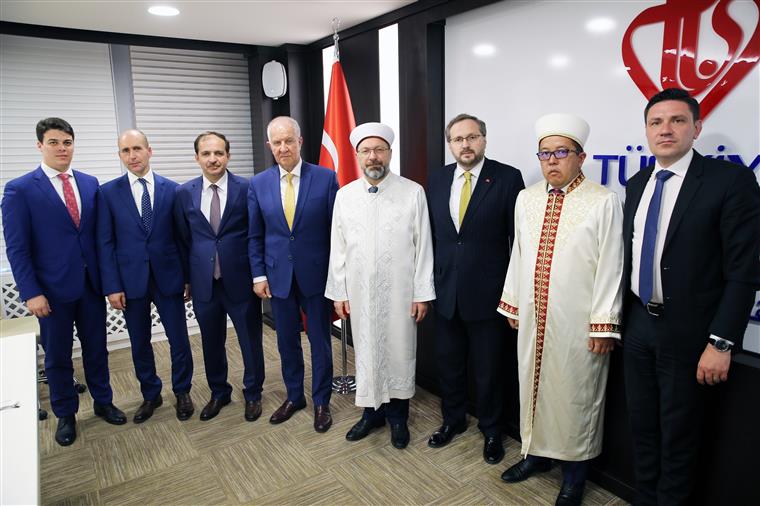 Romanyalı heyetten Diyanet’e ziyaret