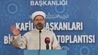 Diyanet İşleri Başkanı Erbaş, kafile başkanlarıyla bir araya geldi