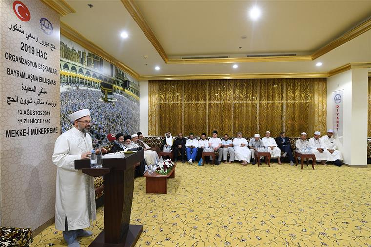İslam Ülkeleri Hac Organizasyonu Başkanları Diyanet’in ev sahipliğinde Mekke’de bir araya geldi