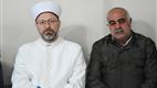 Diyanet İşleri Başkanı Erbaş, depremde yakınını kaybedenlere taziye ziyaretinde bulundu