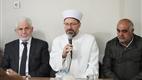 Diyanet İşleri Başkanı Erbaş, depremde yakınını kaybedenlere taziye ziyaretinde bulundu