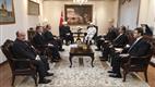 Diyanet İşleri Başkanı Erbaş, Slovenya Müslümanları Müftüsü’nü kabul etti