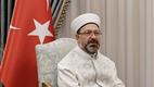 KKTC Cumhurbaşkanı Tatar, Diyanet İşleri Başkanı Erbaş’ı kabul etti