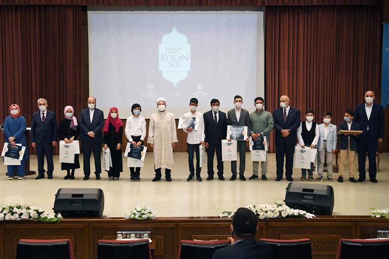 Kur’an-ı Kerim’i Güzel Okuma Yarışması ödül töreni yapıldı
