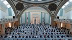 Diyanet İşleri Başkanı Erbaş, Ahmet Hamdi Akseki Camii’nde hutbe irad etti