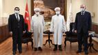 Diyanet İşleri Başkanı Erbaş, Bulgaristan Başmüftüsü’nü kabul etti