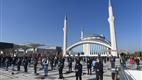 Diyanet İşleri Başkanı Erbaş, Ahmet Hamdi Akseki Camii’nde hutbe irad etti