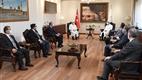 Diyanet İşleri Başkanı Erbaş, Bulgaristan Başmüftüsü’nü kabul etti