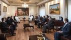 Diyanet İşleri Başkanı Erbaş, Bulgaristan Başmüftüsü’nü kabul etti