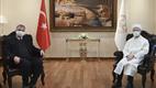 Diyanet İşleri Başkanı Erbaş, Almanya Büyükelçisi Schulz'u kabul etti