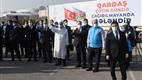 “Yükü kardeşlik olan tırlarımız, inşallah selametle Azerbaycan’a ulaşacaktır”