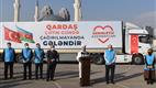 “Yükü kardeşlik olan tırlarımız, inşallah selametle Azerbaycan’a ulaşacaktır”