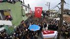 İdlib şehitleri son yolculuklarına uğurlanıyor