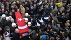 İdlib şehitleri son yolculuklarına uğurlanıyor