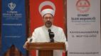 Diyanet İşleri Başkanı Erbaş, Kahramanmaraş’ta STK temsilcileriyle bir araya geldi