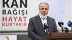 Diyanet İşleri Başkanı Erbaş’ın kan bağışı çağrısına destek