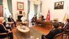 Diyanet İşleri Başkanı Erbaş'tan Dekan Muslu'ya hayırlı olsun ziyareti