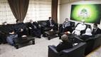 Diyanet İşleri Başkanı Erbaş, Suriye İslam Meclisi Başkanı Rufai’yle görüştü