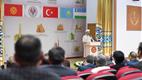 Diyanet İşleri Başkanı Erbaş, Kırgızistan Türkiye Manas Üniversitesi’nde konferans verdi