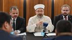 Diyanet İşleri Başkanı Erbaş, Kırgız Cumhuriyeti Devlet Din Komisyonu Başkanı Abdikarov ile görüştü